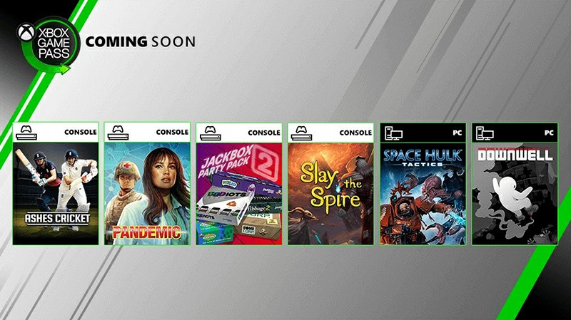 Six New Titles for Xbox Game Pass for August Announced: Downwell, Slay the Spire, Pandemic, and More